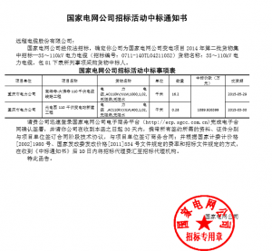 國網中標
