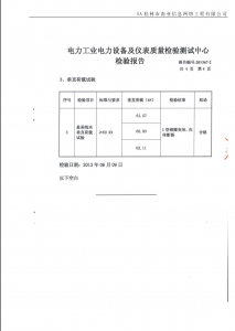 產(chǎn)品檢驗(yàn)報告