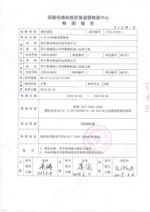產(chǎn)品檢測報告